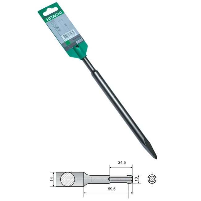 Vendita online Scalpello a punta SDS Plus 250 mm. HTA751590K